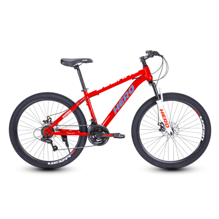 จักรยานเสือภูเขา HERO รุ่น Dolane สีแดง 21เกียร์ shimano 