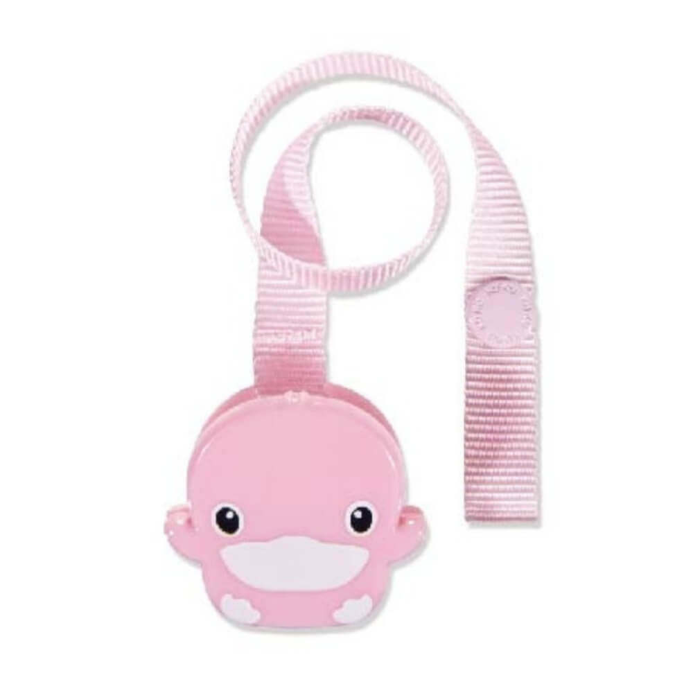 ที่ใส่จุกนมหลอก KUKU DUCKBILL สีชมพู_0