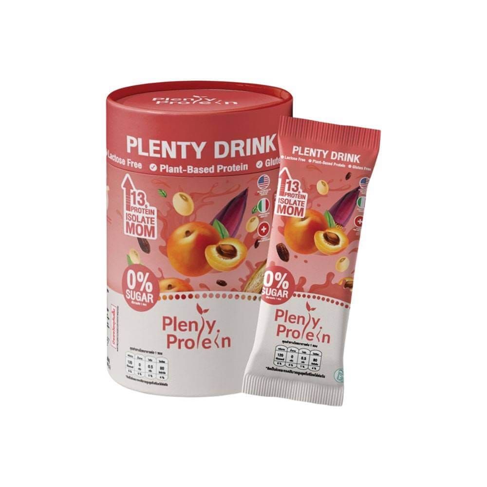 ผลิตภัณฑ์เสริมอาหารสำหรับแม่ PLENTITUDE PLENTY PROTEIN รสดั้งเดิม 450 กรัม_0