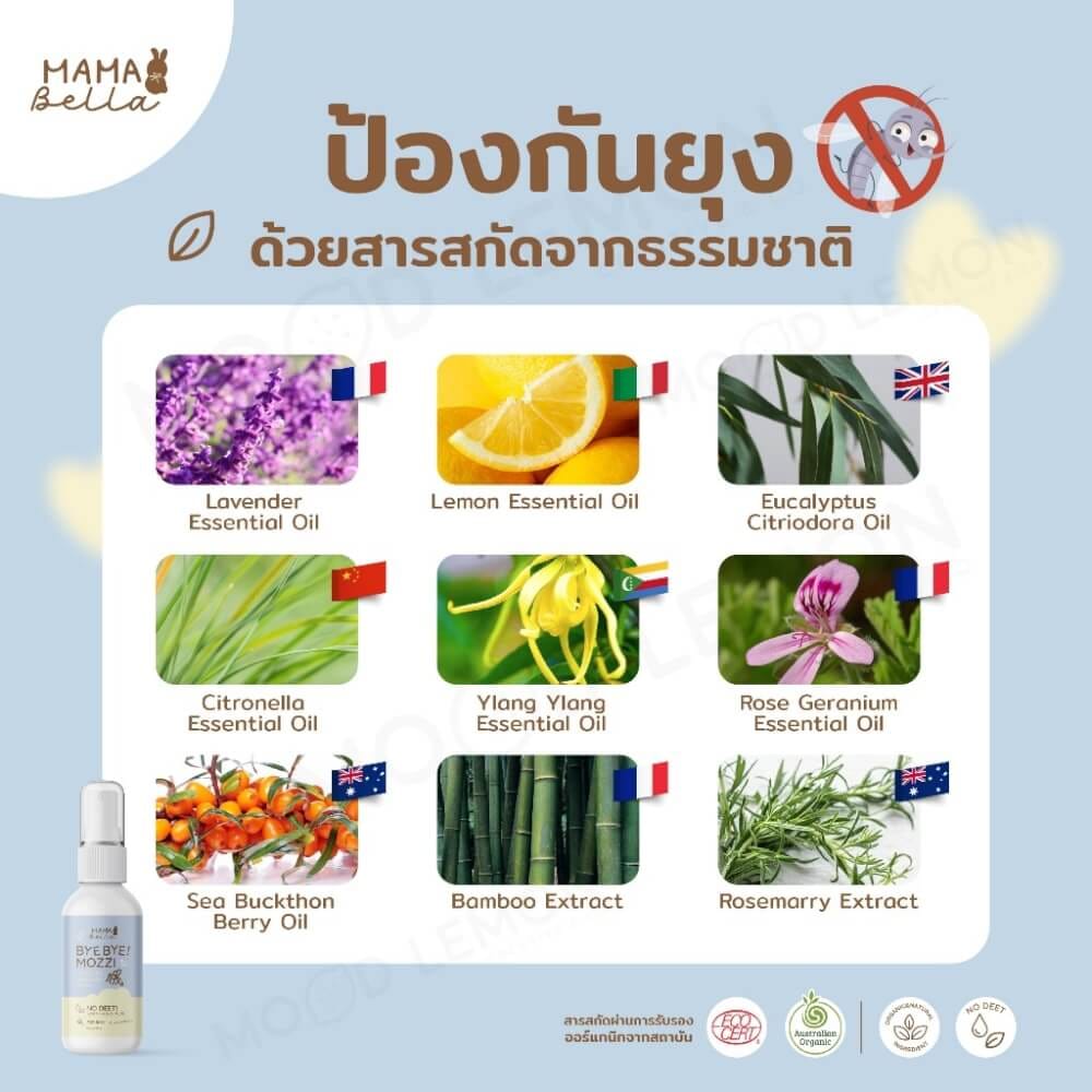สเปรย์กันยุงสำหรับเด็ก MAMABELLA สูตรออร์แกนิก 50 มล_3