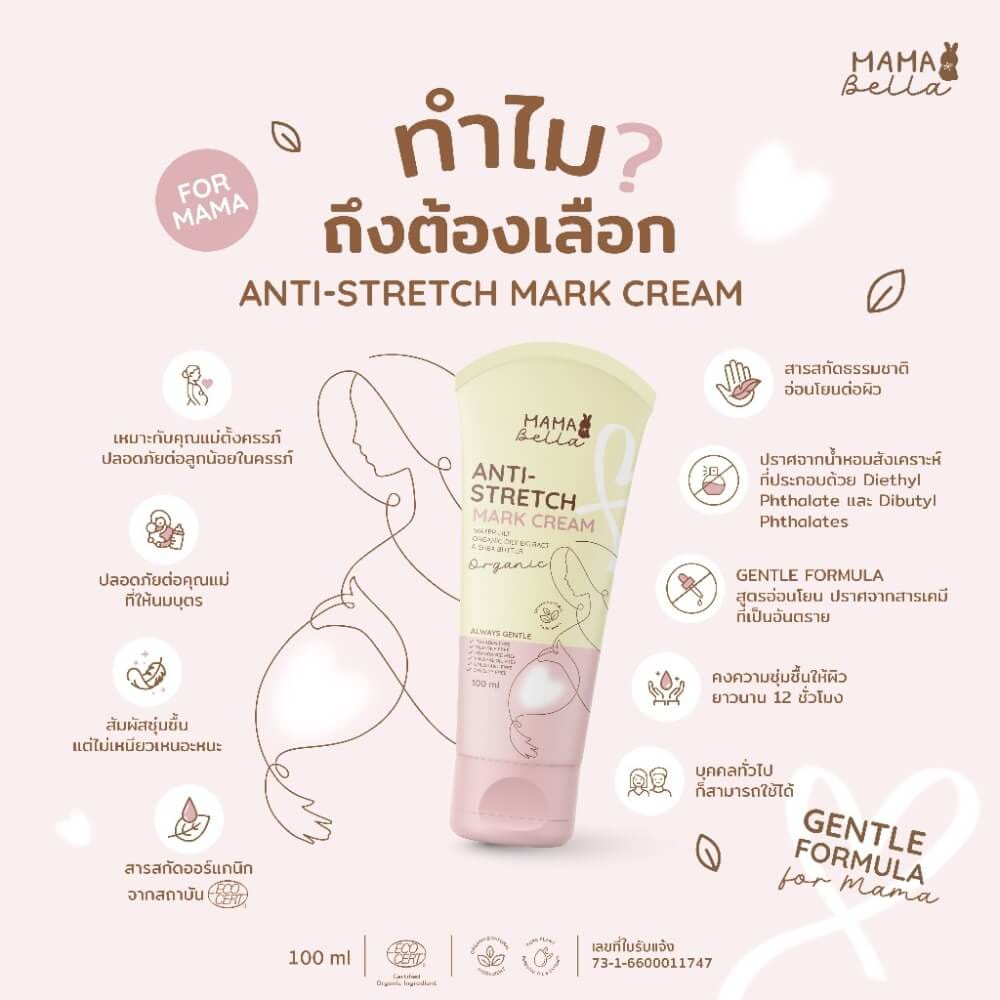 ครีมทาลดรอยแตกลาย MAMABELLA 100 ML_7
