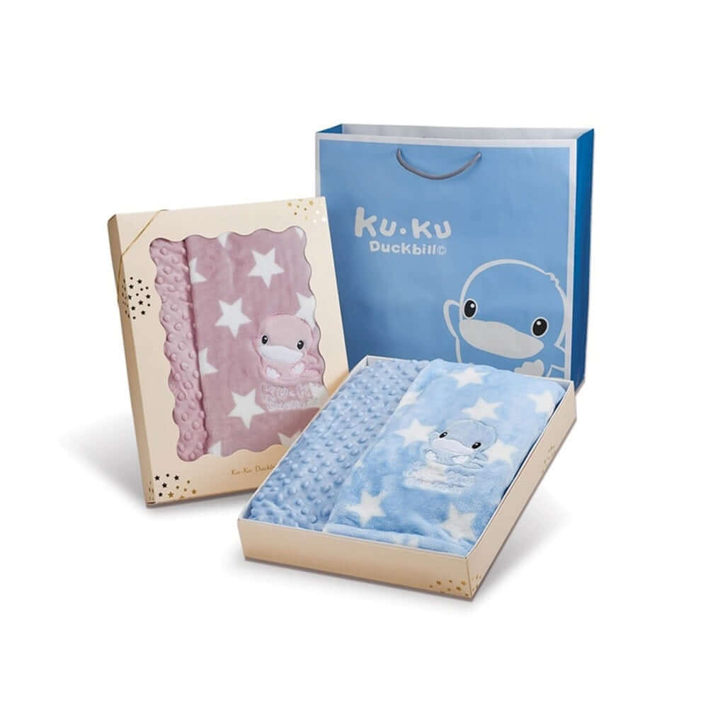 ผ้าห่มกันสะดุ้ง KUKU DUCKBILL สีฟ้า_6