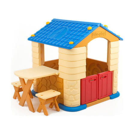 บ้านเด็กเล่นพร้อมโต๊ะเก้าอี้ รุ่น Play House Table&Chair Set Eduplay_7