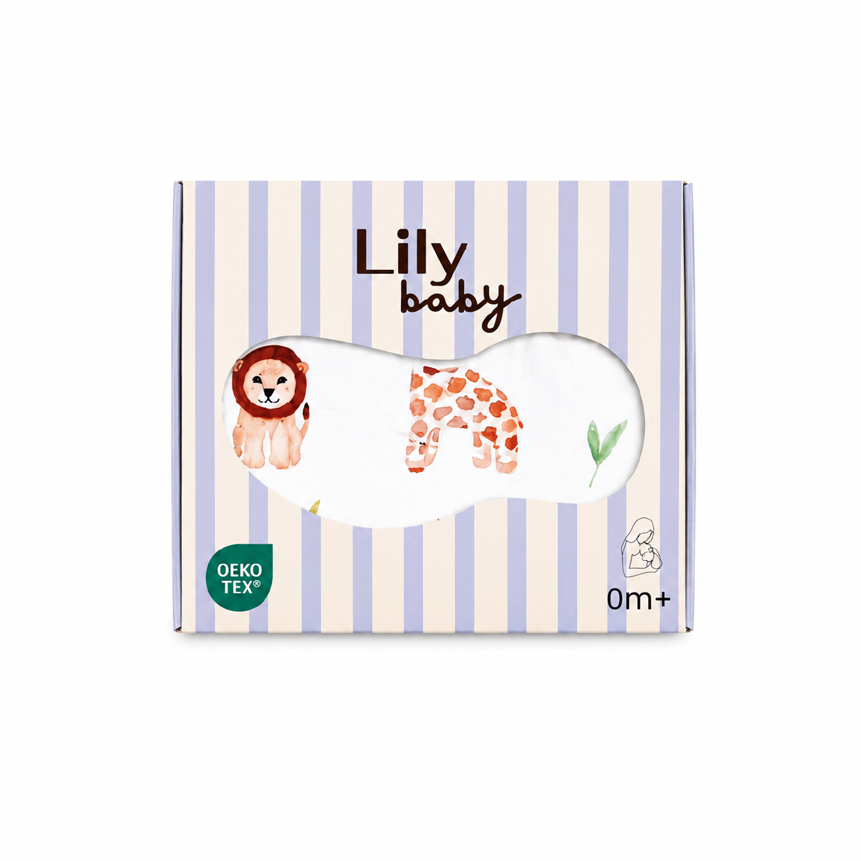 ผ้าห่มสำหรับเด็ก LILY BABY สัตว์ป่าสีเหลือง_0