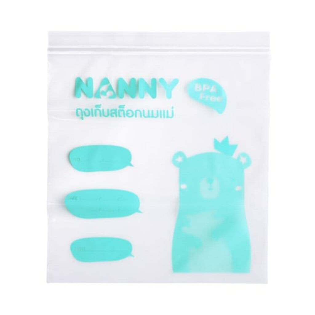 ถุงเก็บสต๊อกน้ำนมแม่ NANNY 10 ชิ้น_1
