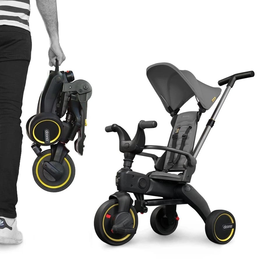 รถเข็นเด็ก Doona LIKI Trike S1 สีเทา_3