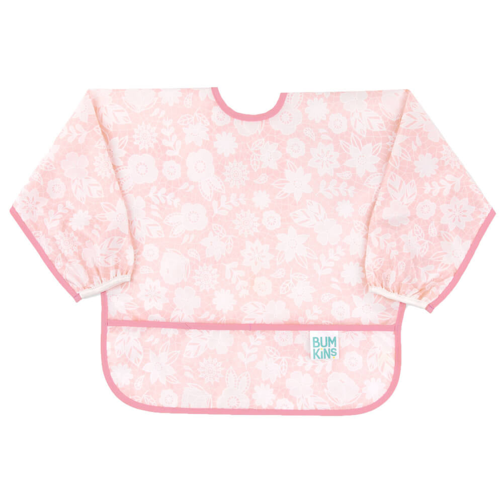 ผ้ากันเปื้อนเด็ก Bumkins  Sleeved Bib Lace 		 		 			 		 		