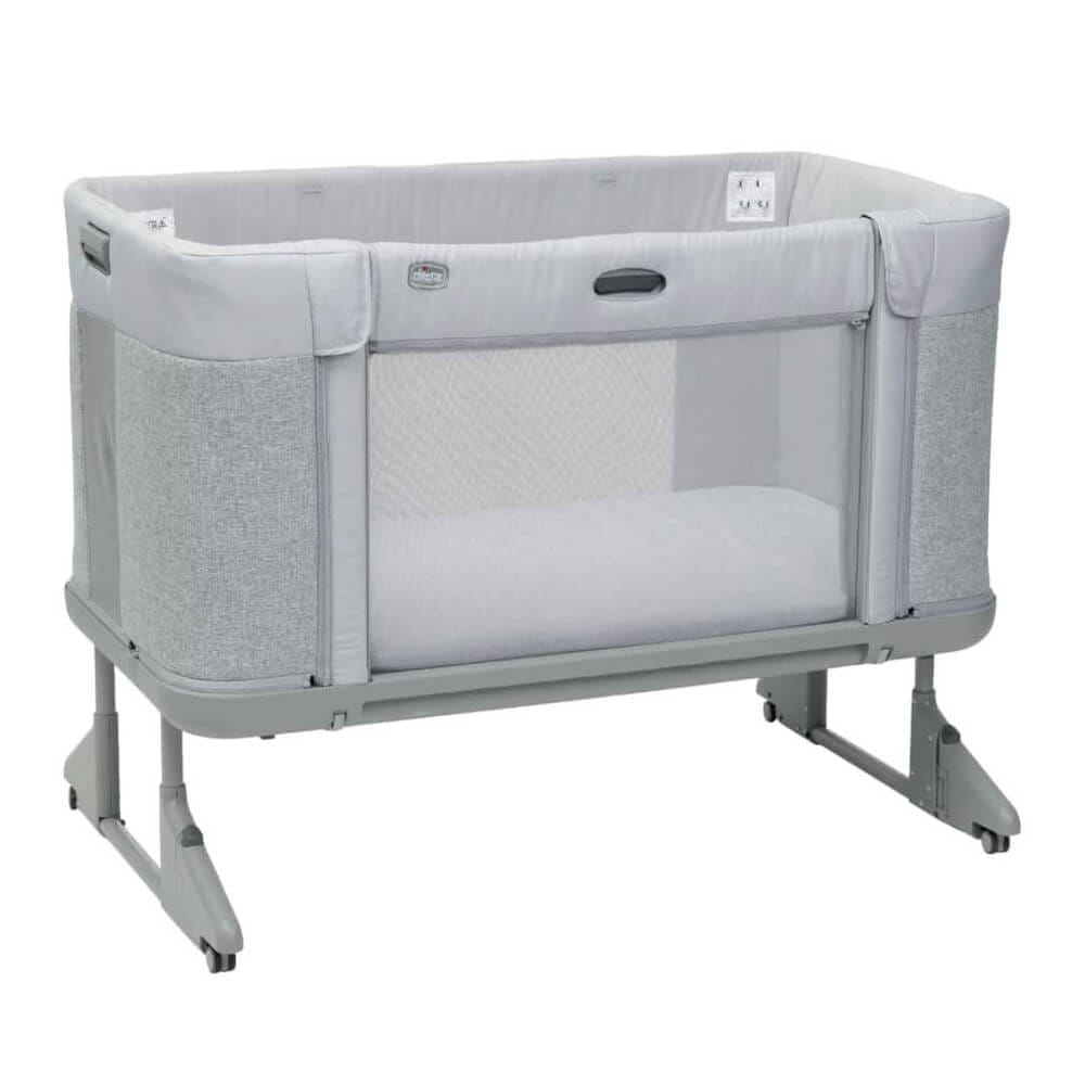เตียงนอนเด็ก CHICCO NEXT2ME FOREVER CO SLEEPING สีเทาหม่น_1