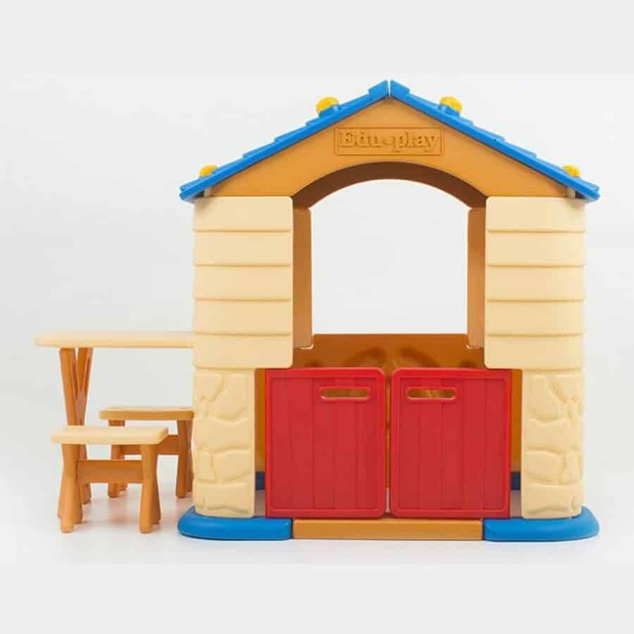 บ้านเด็กเล่นพร้อมโต๊ะเก้าอี้ รุ่น Play House Table&Chair Set Eduplay_1