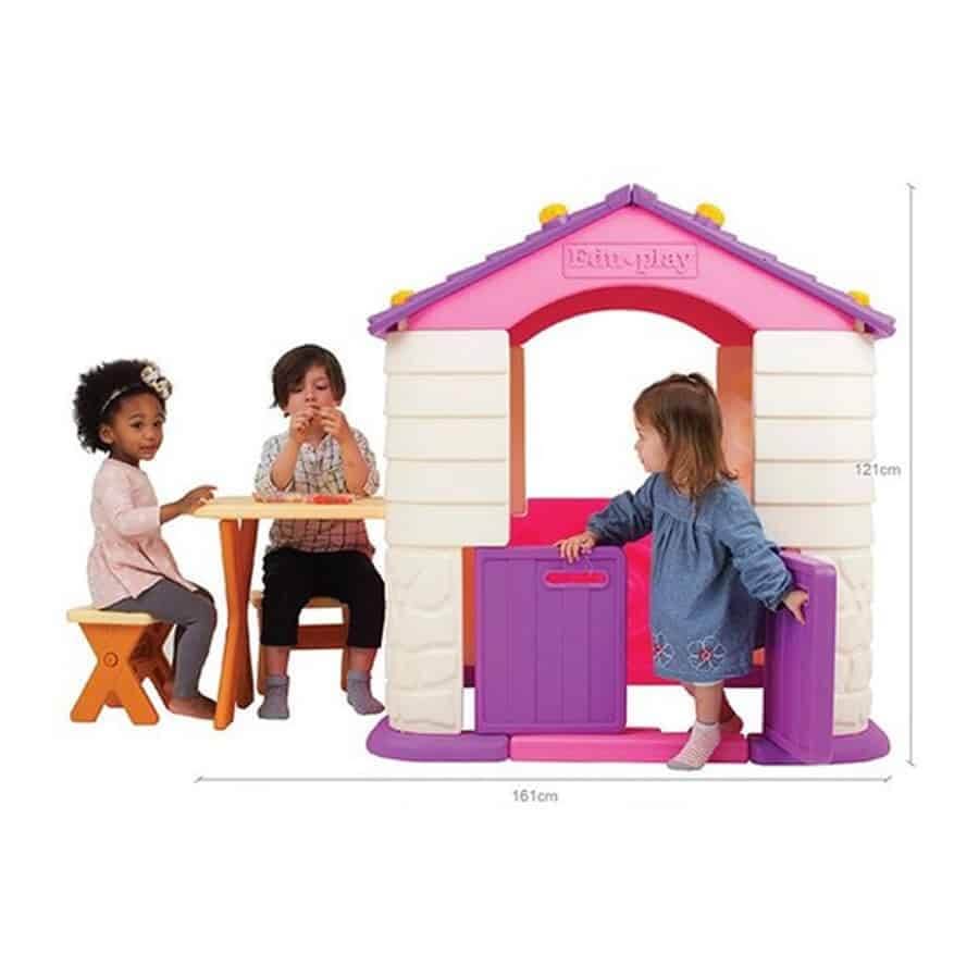 บ้านเด็กเล่นพร้อมโต๊ะเก้าอี้ รุ่น Play House Table&Chair Set Eduplay_3