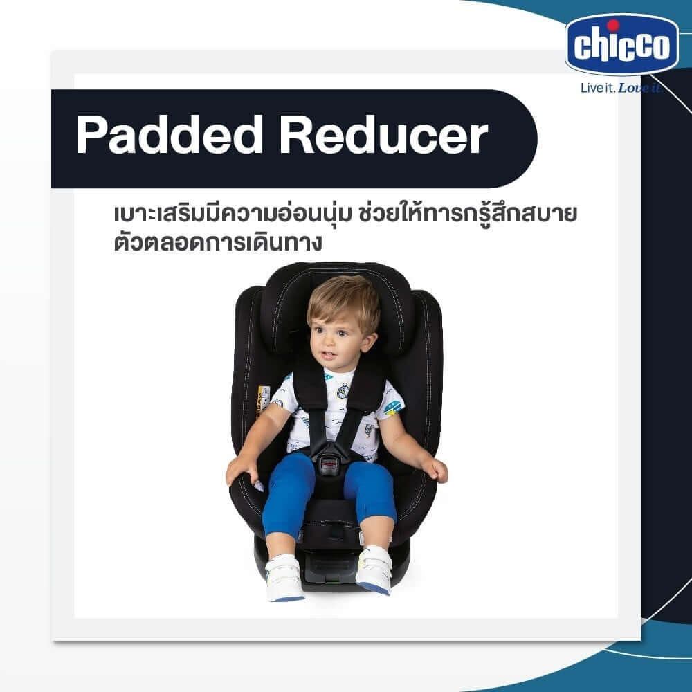 UNICO EVO I-SIZE B.CAR SEAT BLACK คาร์ซีทหมุนได้ 360 CHICCO 	 		