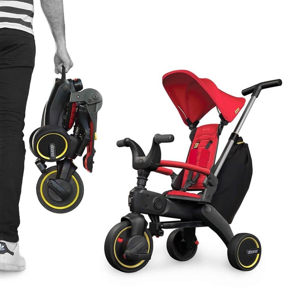 รถเข็นเด็ก Doona LIKI Trike S3 สีแดง_4