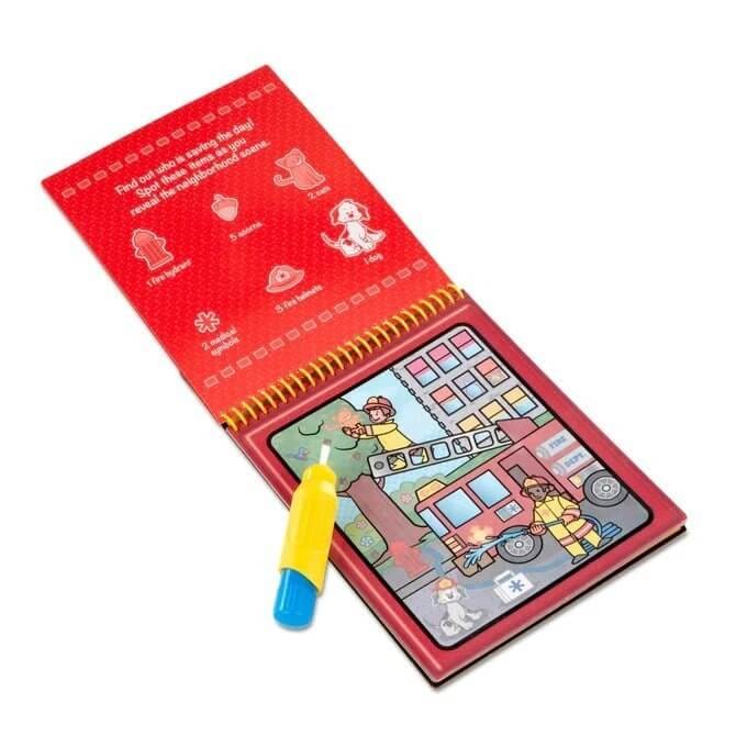 สมุดระบายสีด้วยน้ำรียูสซาเบิล รุ่นตัวอักษร Melissa & Doug [ระบายน้ำ+รียูส] รุ่น 5389