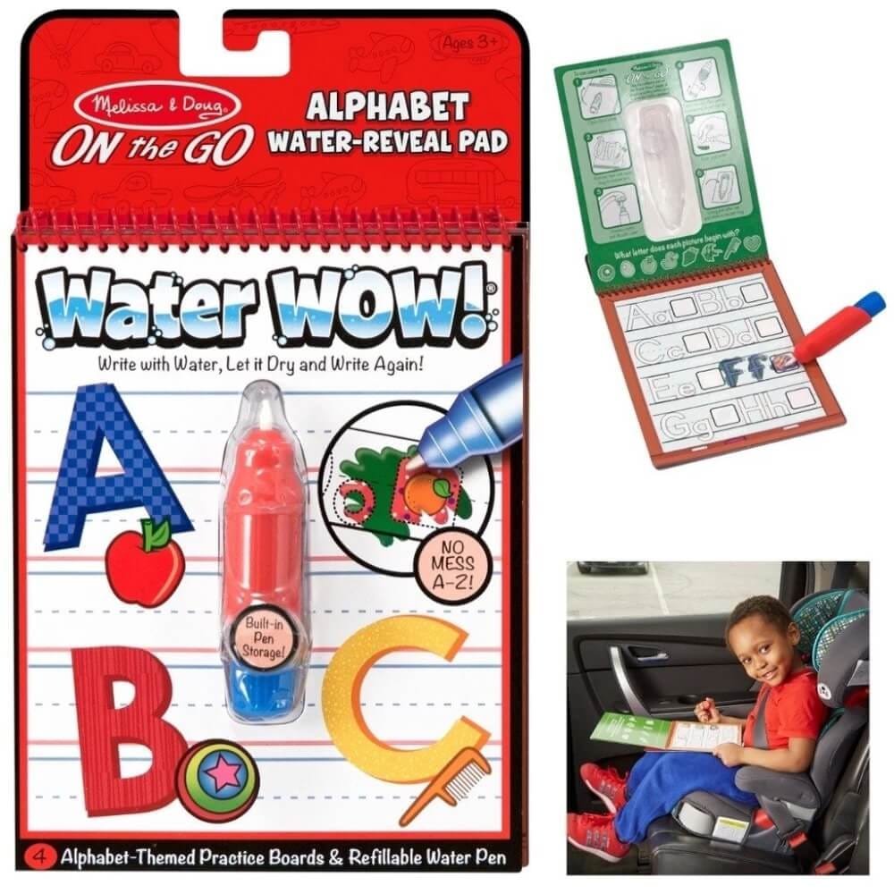 สมุดระบายสีด้วยน้ำรียูสซาเบิล รุ่นตัวอักษร Melissa & Doug [ระบายน้ำ+รียูส] รุ่น 5389