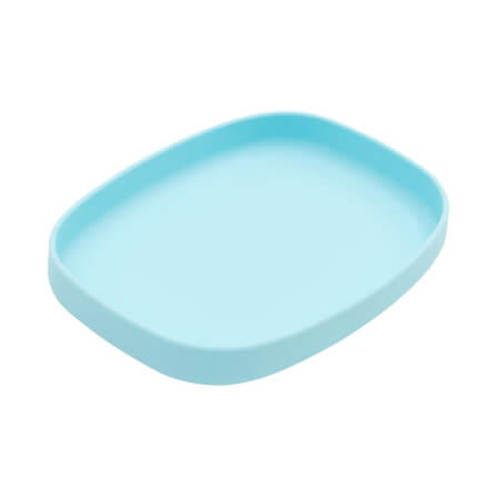 ถาดซิลิโคนกันลื่น Bumkins Silicone Grip Tray Blue		 		 		_0