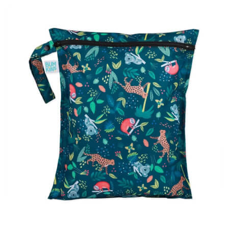 กระเป๋าผ้าเปียก Bumkins Wet Dry Bag Jungle 		 		