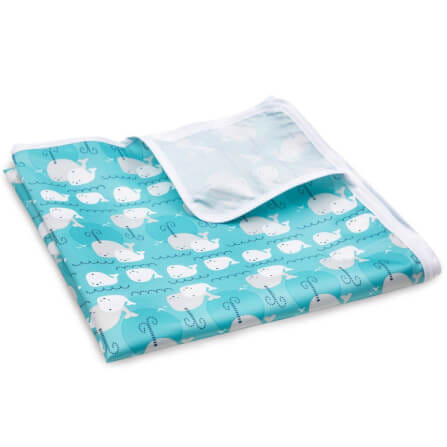 ผ้าปูรองอเนกประสงค์ Bumkins Splat Mat 42x42 นิ้ว Lace		 		 		_1