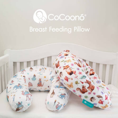 หมอนให้นม CoCoono Nursing pillow  Rainbow Bobby bear_2