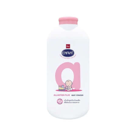 แป้งเด็ก Enfant สีชมพู 400 กรัม_2