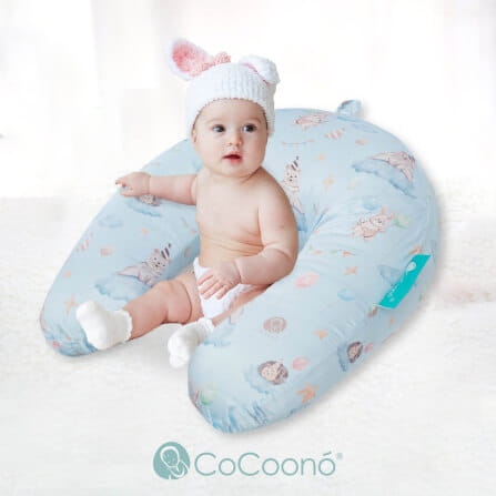 หมอนให้นม CoCoono Nursing pillow  Rainbow Bobby bear_3
