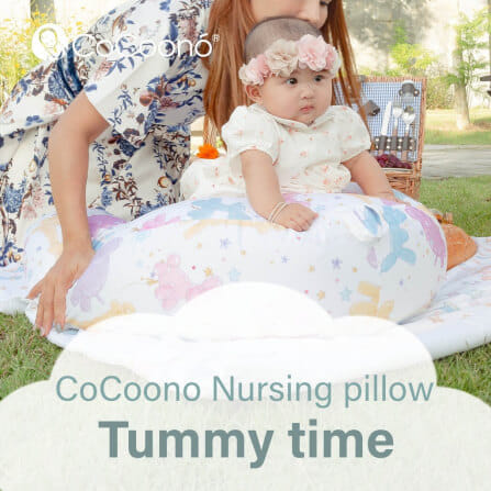 หมอนให้นม CoCoono Nursing pillow  Rainbow Bobby bear_4