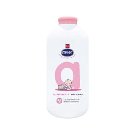 แป้งเด็ก Enfant สีชมพู 400 กรัม_3