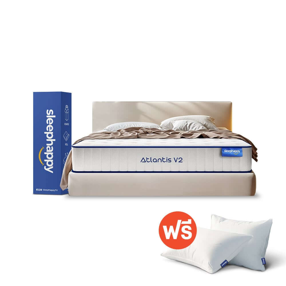 ที่นอน 3.5 ฟุต SLEEPHAPPY ATLANTIS V2 หนา 10 นิ้ว_0
