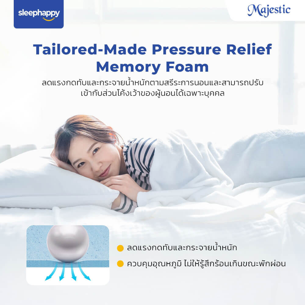 ที่นอน 5 ฟุต SLEEPHAPPY MAJESTIC_4