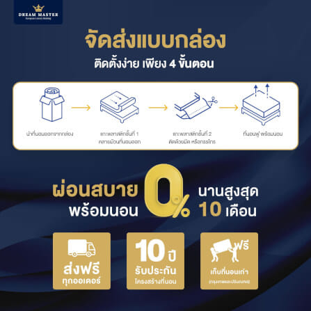 ที่นอน 6 ฟุต DREAM MASTER ULTIMA_4