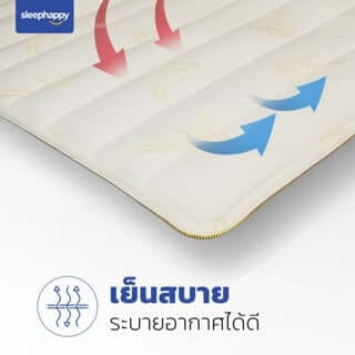 แผ่นรองนอน 3.5 ฟุต SLEEPHAPPY PICNIC MATTRESS_5