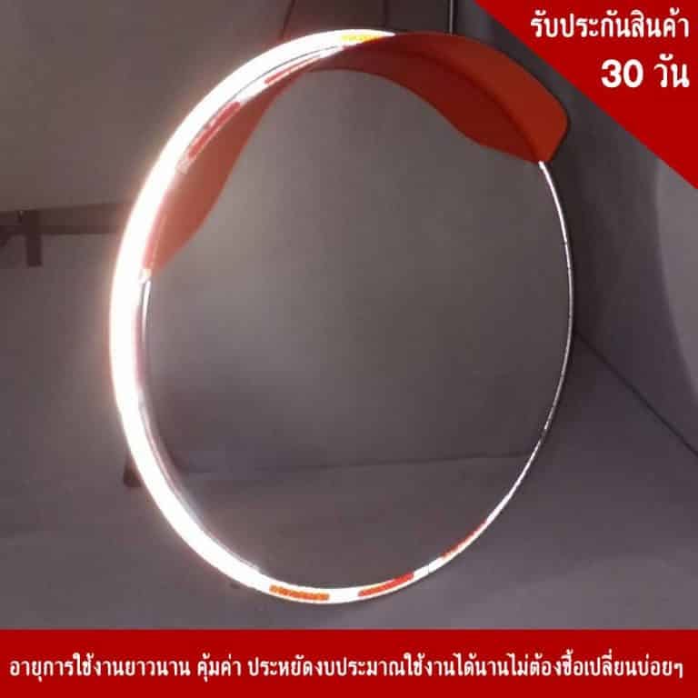 กระจกโค้งจราจรชนิดสแตนเลส ไทยจราจร 40 นิ้ว สีส้ม_6