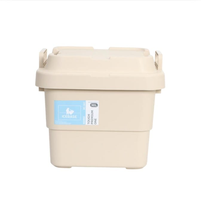 กล่องอเนกประสงค์ ICEBASE รุ่น XC-301BE ขนาด 30 ลิตร สีเบจ