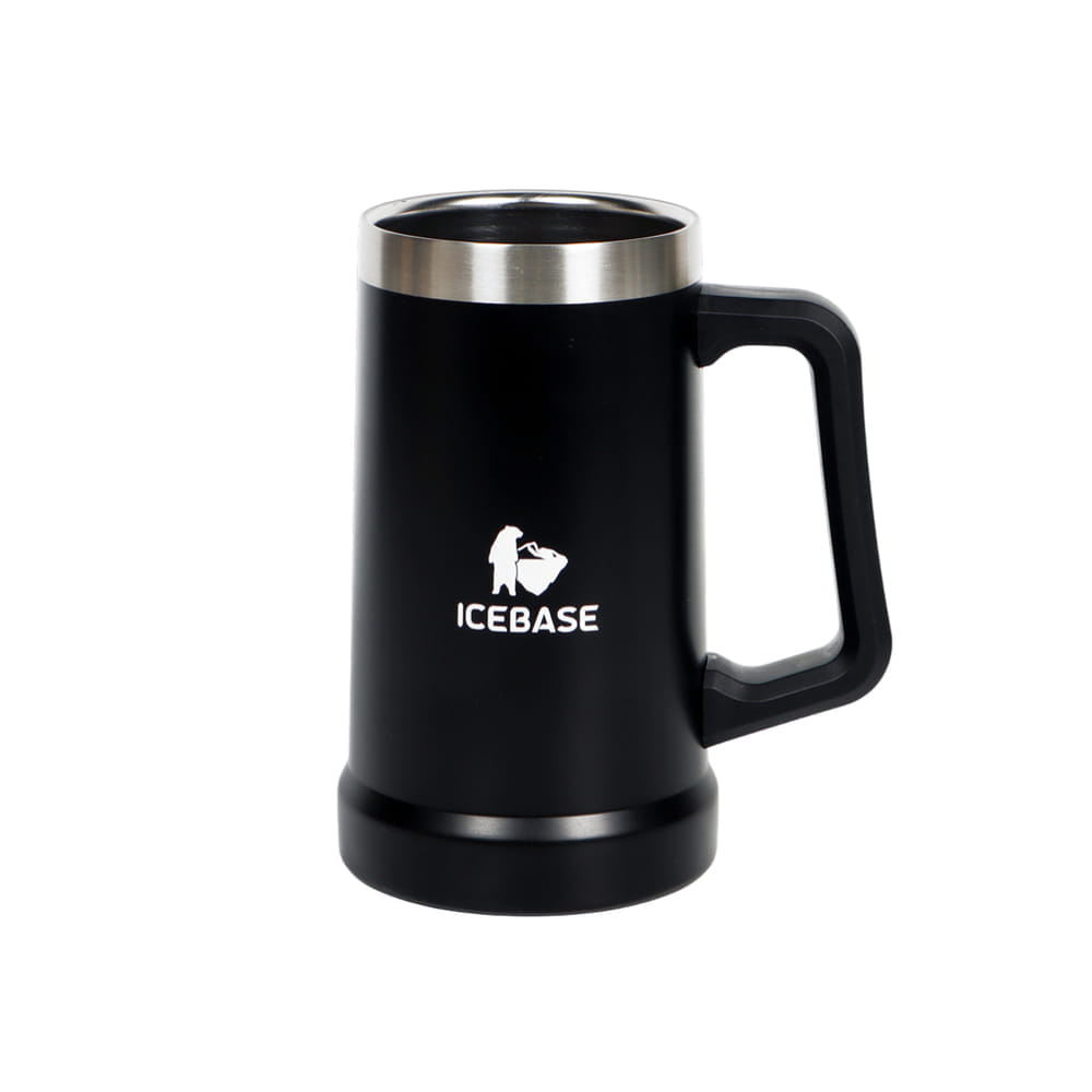 แก้วเก็บความเย็น ICEBASE รุ่น VL-506BK (CHEER) ขนาด 700 มิลลิลิตร สีดำ