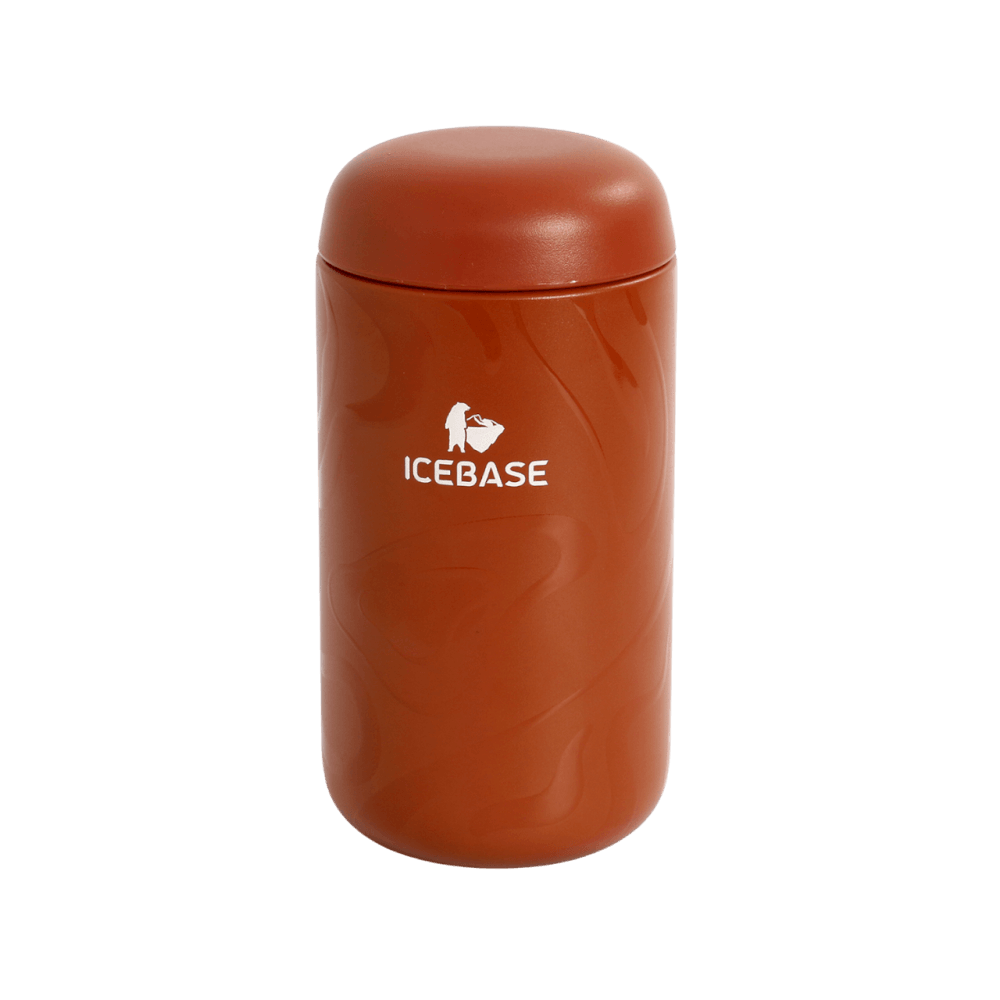 แก้วสุญญากาศ ICEBASE รุ่น VLS-528CA เคลือบผิว CERAMIC ขนาด 360 ML สีกาแฟ