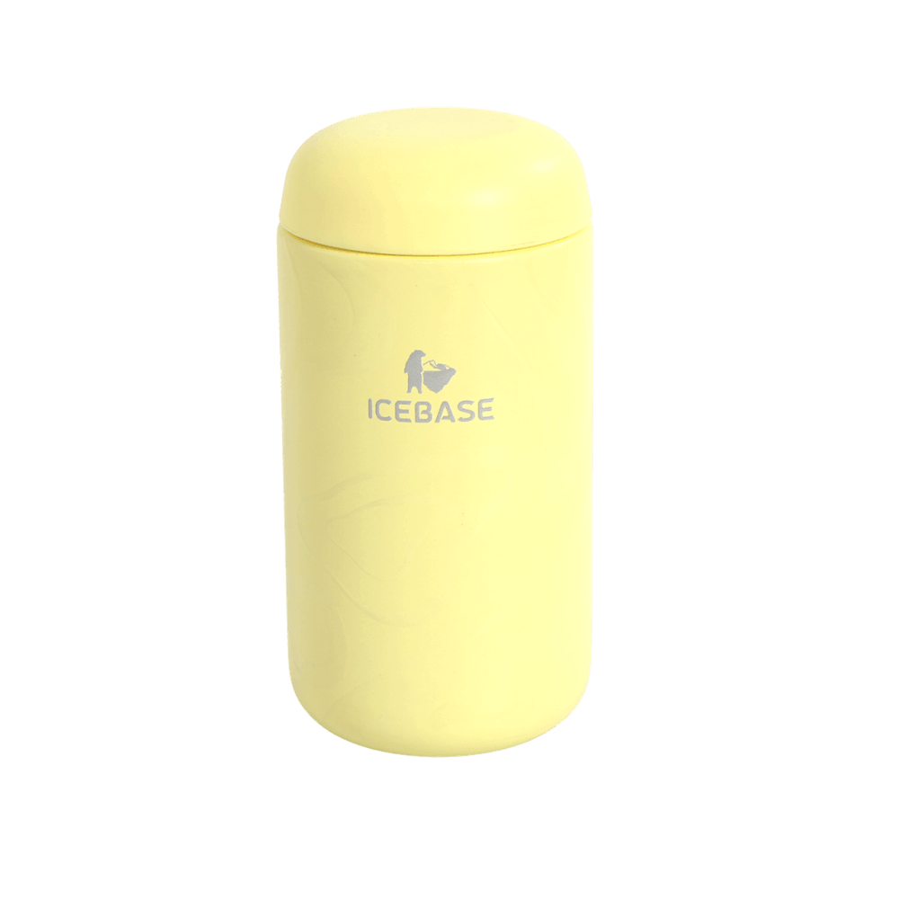 แก้วสุญญากาศ ICEBASE รุ่น VLS-528YE เคลือบผิว CERAMIC ขนาด 360 ML สีเหลือง