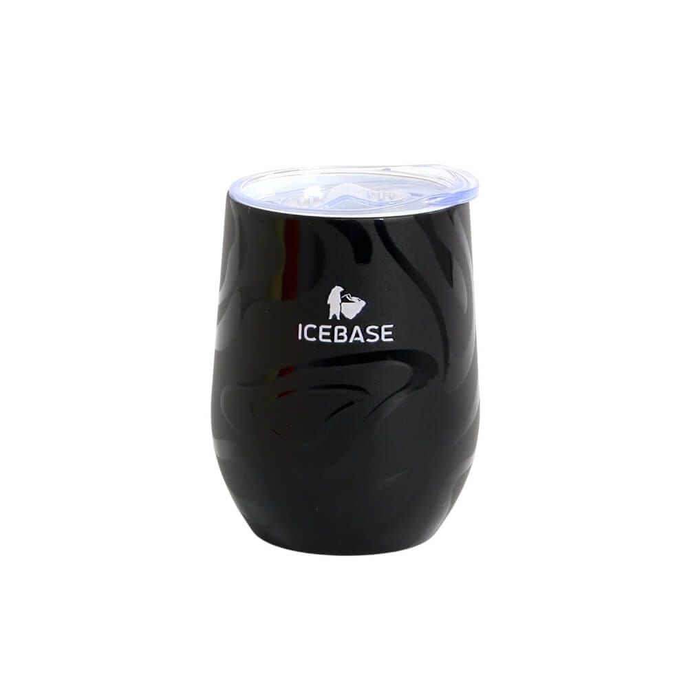 แก้วสุญญากาศ ICEBASE รุ่น VLS-529BK เคลือบผิว CERAMIC ขนาด 360 ML สีดำ
