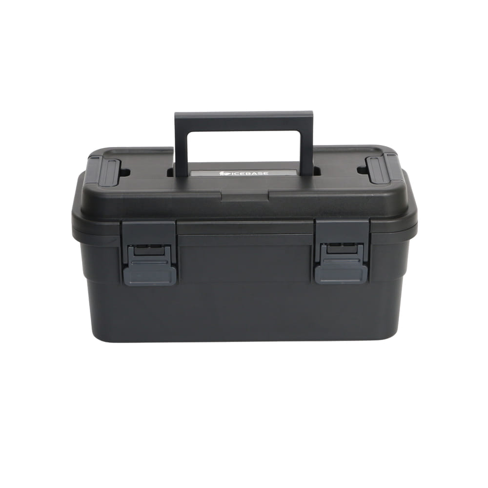 กล่องอเนกประสงค์พร้อมถาดใส่ของ ICEBASE รุ่น XC-002BK (DINO) ขนาด 6.5 ลิตร สีดำ