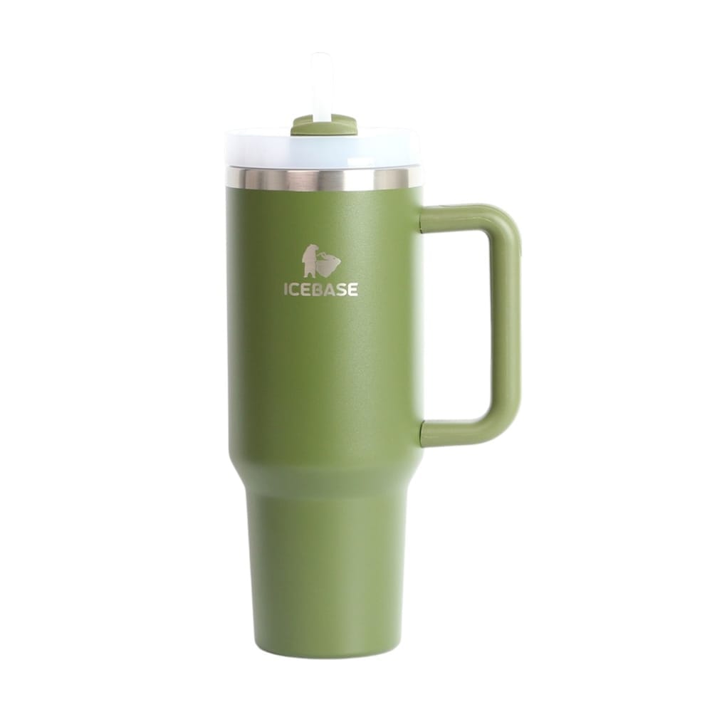 แก้วเก็บความเย็น ICEBASE รุ่น VL-519GN (POWERFUL) ขนาด 1200 ML สีเขียว