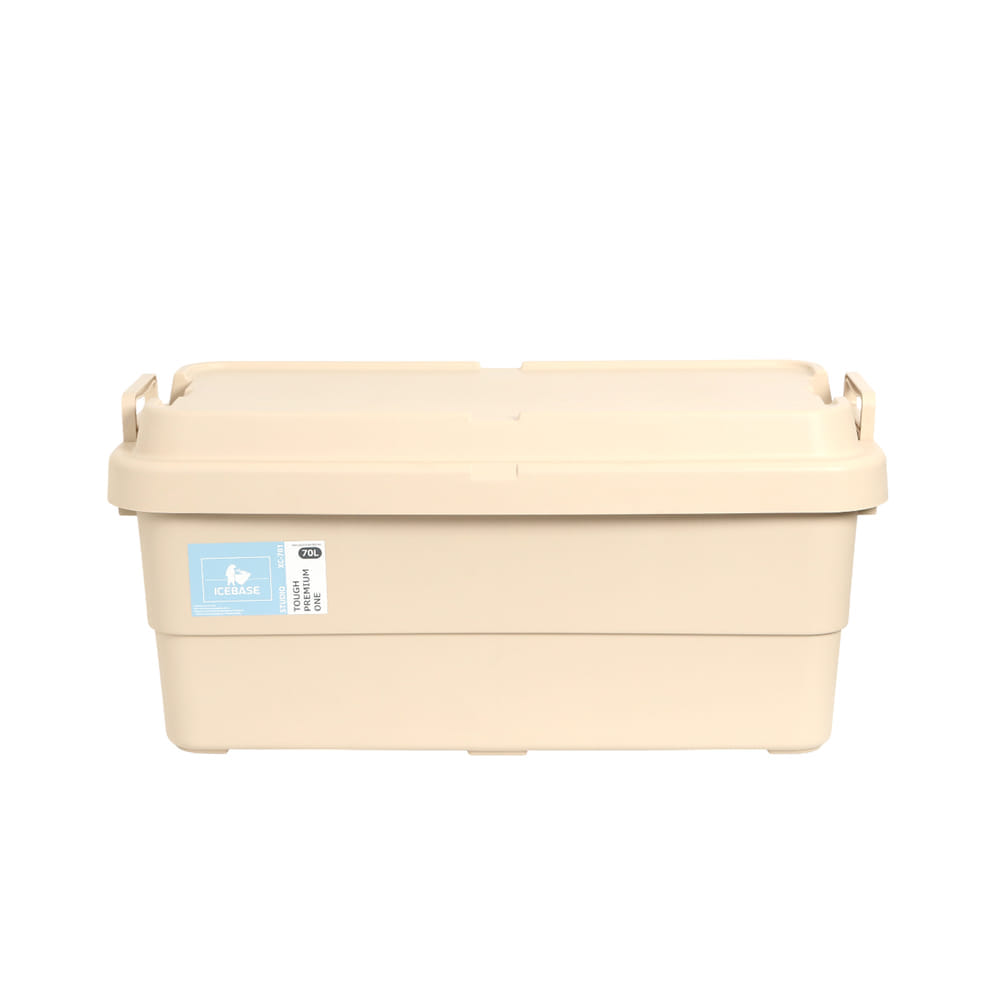 กล่องอเนกประสงค์ ICEBASE รุ่น XC-701BE ขนาด 70 ลิตร สีเบจ