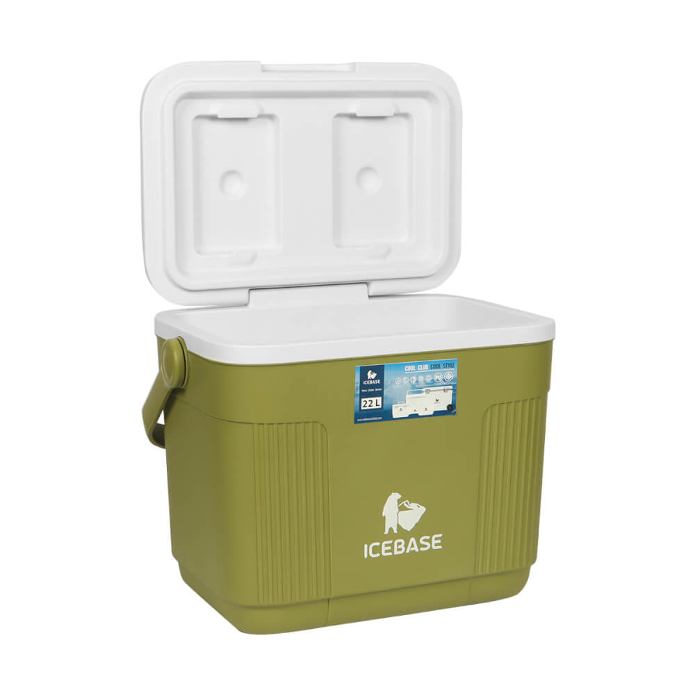 กระติกน้ำแข็งเก็บความเย็น ICEBASE รุ่น CLP-304GN (LUPUS) ขนาด 22 ลิตร สีเขียว_2