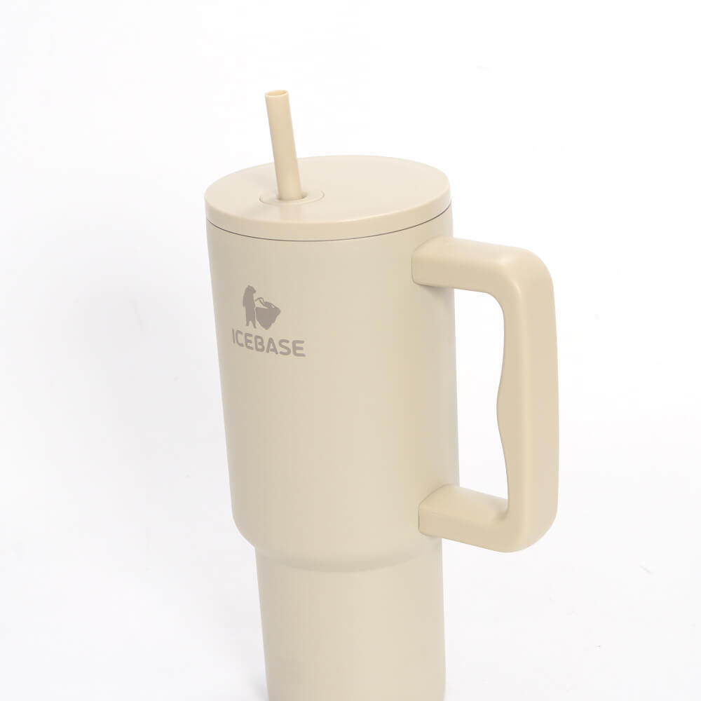 แก้วเก็บความเย็น ICEBASE รุ่น VLM-524BE (LOOP) ขนาด 900 ML สีเบจ_2