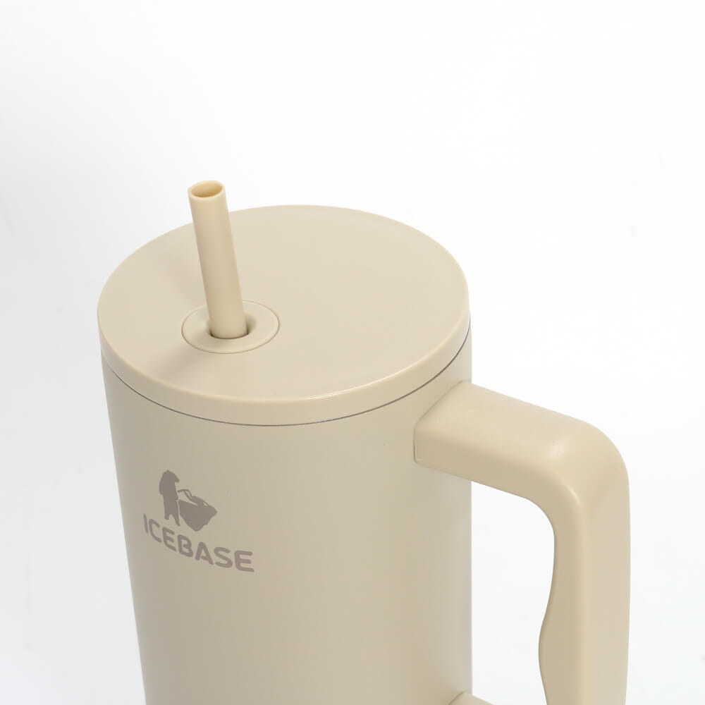 แก้วเก็บความเย็น ICEBASE รุ่น VLM-524BE (LOOP) ขนาด 900 ML สีเบจ_3