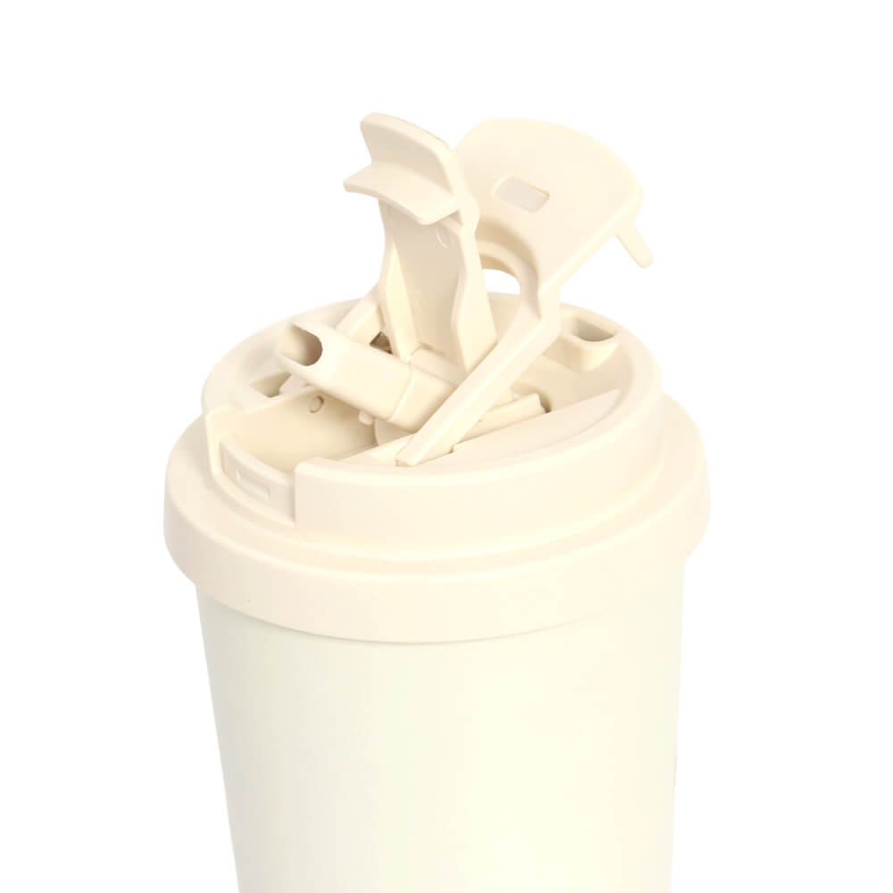 แก้วสุญญากาศ ICEBASE รุ่น VLA-202BE เคลือบผิว CERAMIC ขนาด 500 ML สีเบจ