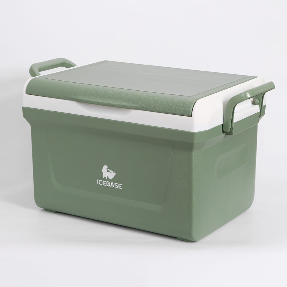 กระติกน้ำแข็งเก็บความเย็น ICEBASE รุ่น CLX-603GN (ANTIKA) ขนาด 35 ลิตร สีเขียว