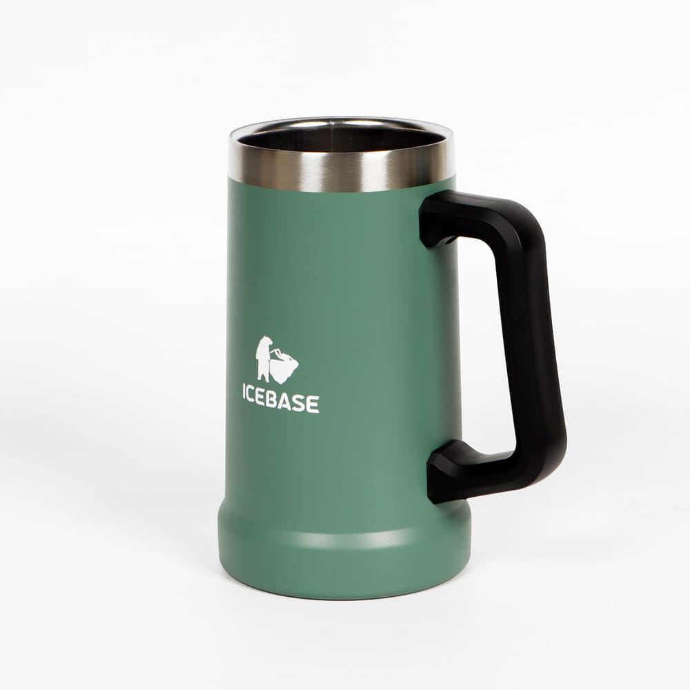 แก้วเก็บความเย็น ICEBASE รุ่น VL-506GN (CHEER) ขนาด 700 มิลลิลิตร สีเขียว