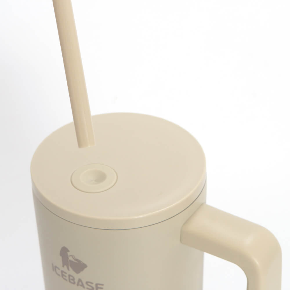 แก้วเก็บความเย็น ICEBASE รุ่น VLM-524BE (LOOP) ขนาด 900 ML สีเบจ_5