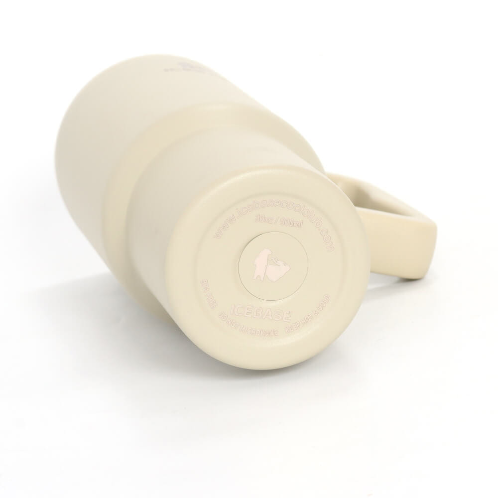 แก้วเก็บความเย็น ICEBASE รุ่น VLM-524BE (LOOP) ขนาด 900 ML สีเบจ_6