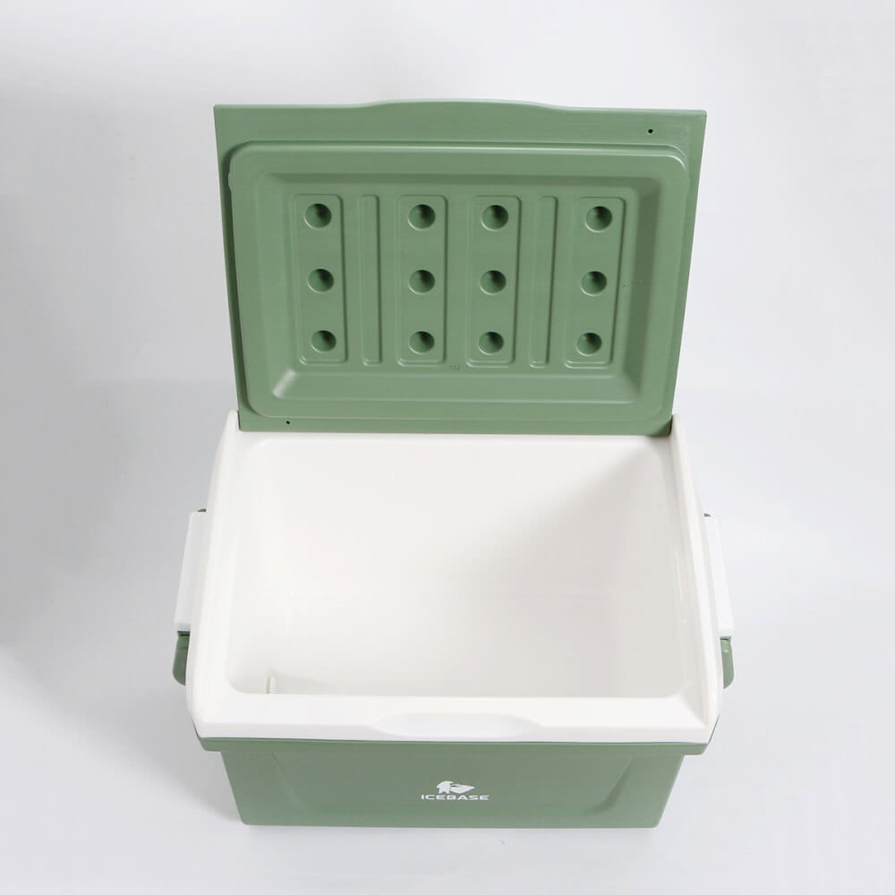 กระติกน้ำแข็งเก็บความเย็น ICEBASE รุ่น CLX-603GN (ANTIKA) ขนาด 35 ลิตร สีเขียว_7