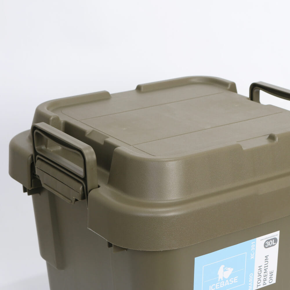 กล่องอเนกประสงค์ ICEBASE รุ่น XC-301GN ขนาด 30 ลิตร สีเขียว_7