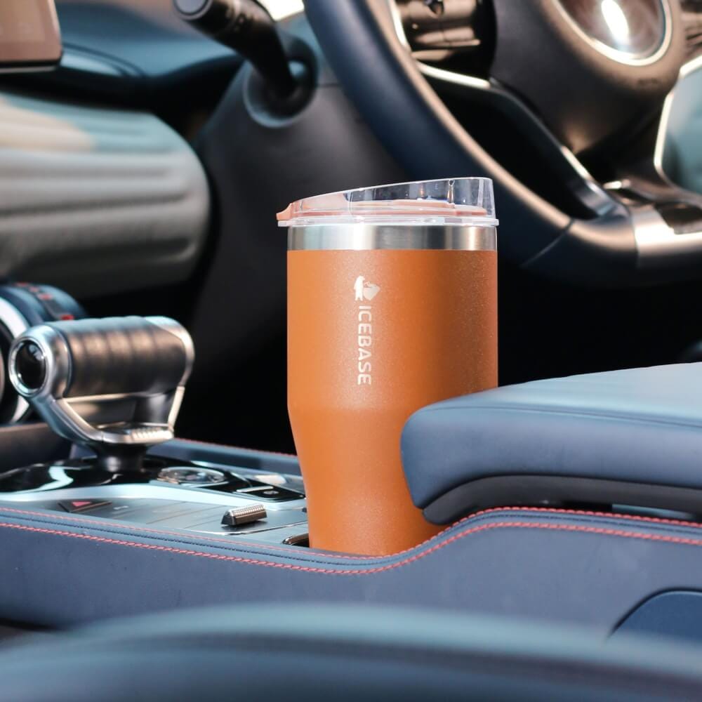 แก้วเก็บความเย็น ICEBASE รุ่น VLS-527CA (OSLO) ขนาด 600 ML สีกาแฟ